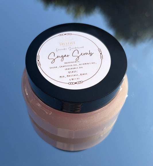 Lavender Sandalwood Sugar Scrub