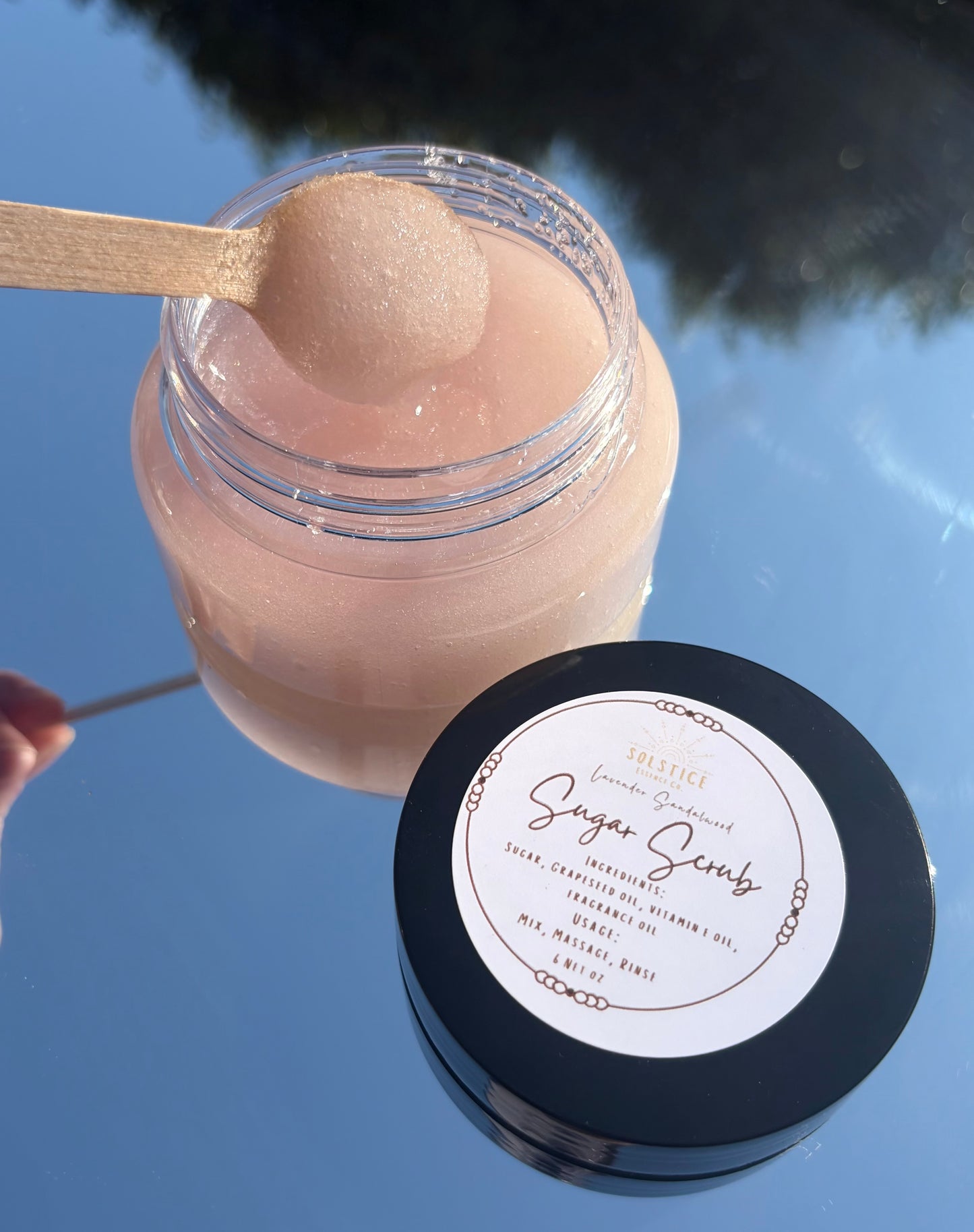 Lavender Sandalwood Sugar Scrub